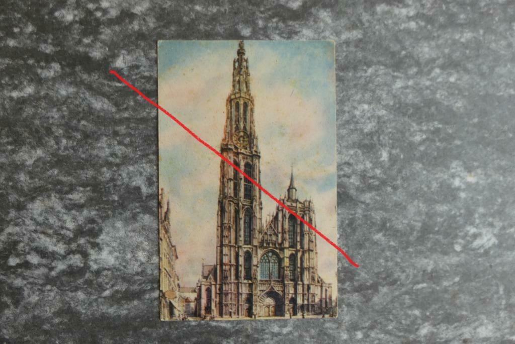 Postkaart O.L.V. Kathedraal Antwerpen, België, Ophalen of Verzenden, Ongelopen, Antwerpen