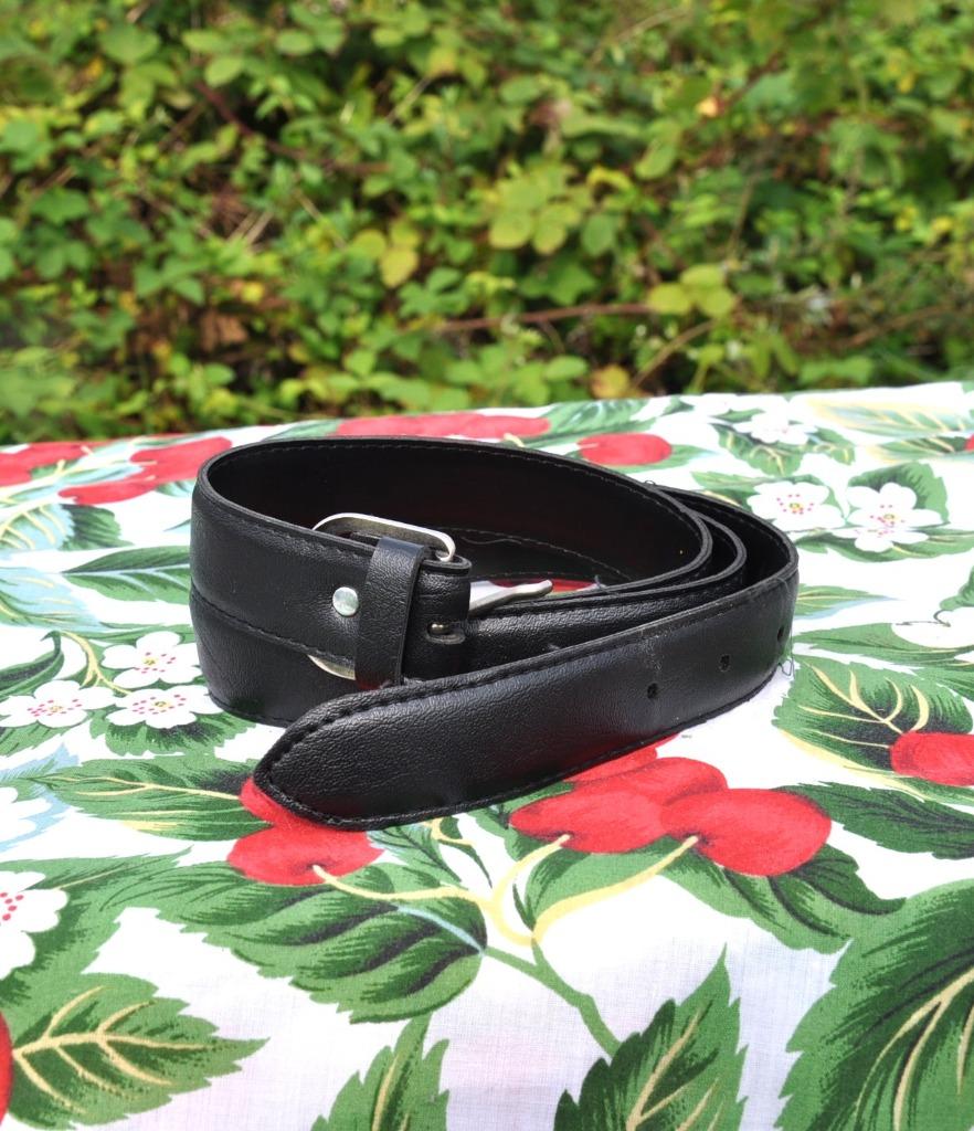 ceinture noire pour homme ou femme 100 cm, Enlèvement ou Envoi, 90 à 100 cm, Comme neuf, Ceinture