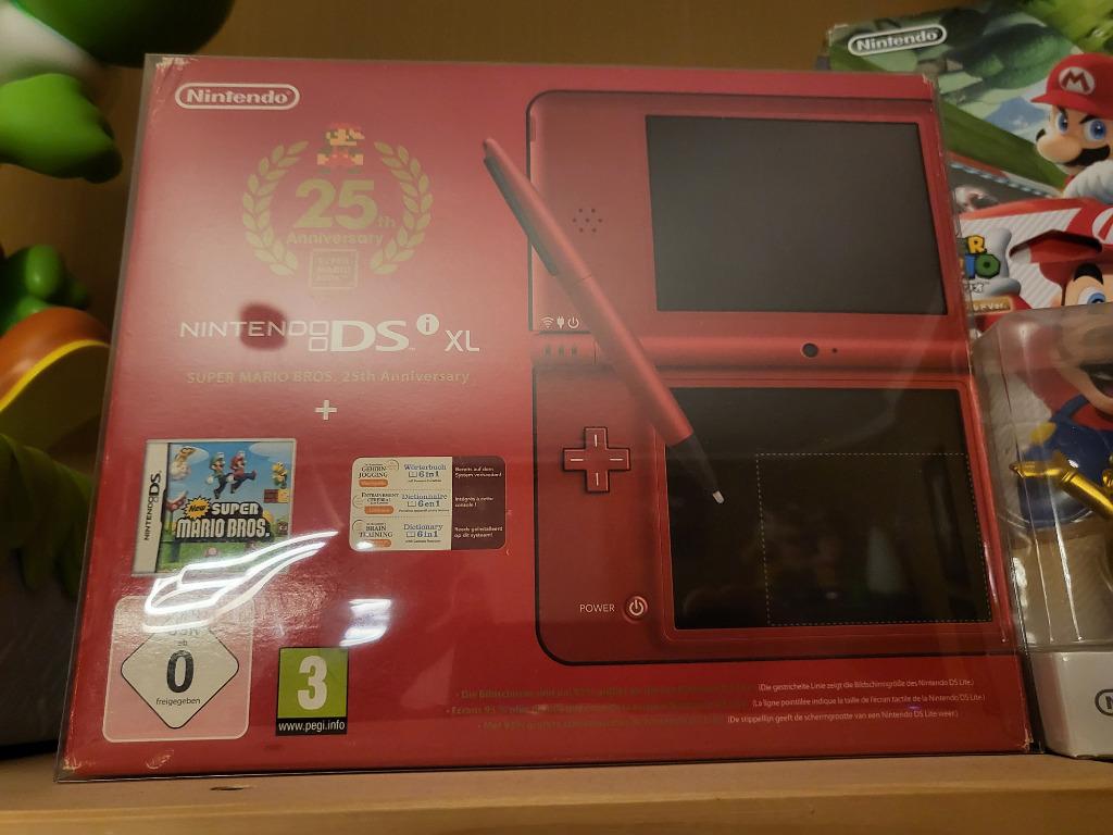 Nintendo DSi XL 25th Anniversary Edition, Consoles de jeu & Jeux vidéo, Enlèvement ou Envoi, Utilisé, Rouge, Dsi