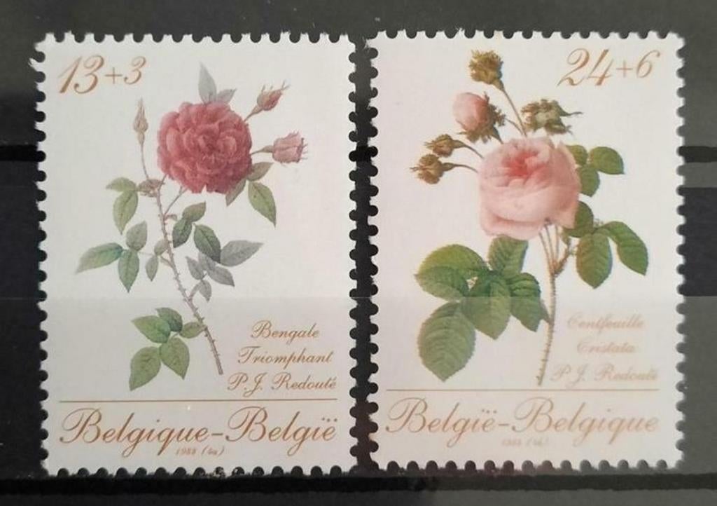 Belgique : COB 2280/81 ** Promotion de la philatélie I 1988, Sans timbre, Neuf, Enlèvement ou Envoi, Non oblitéré