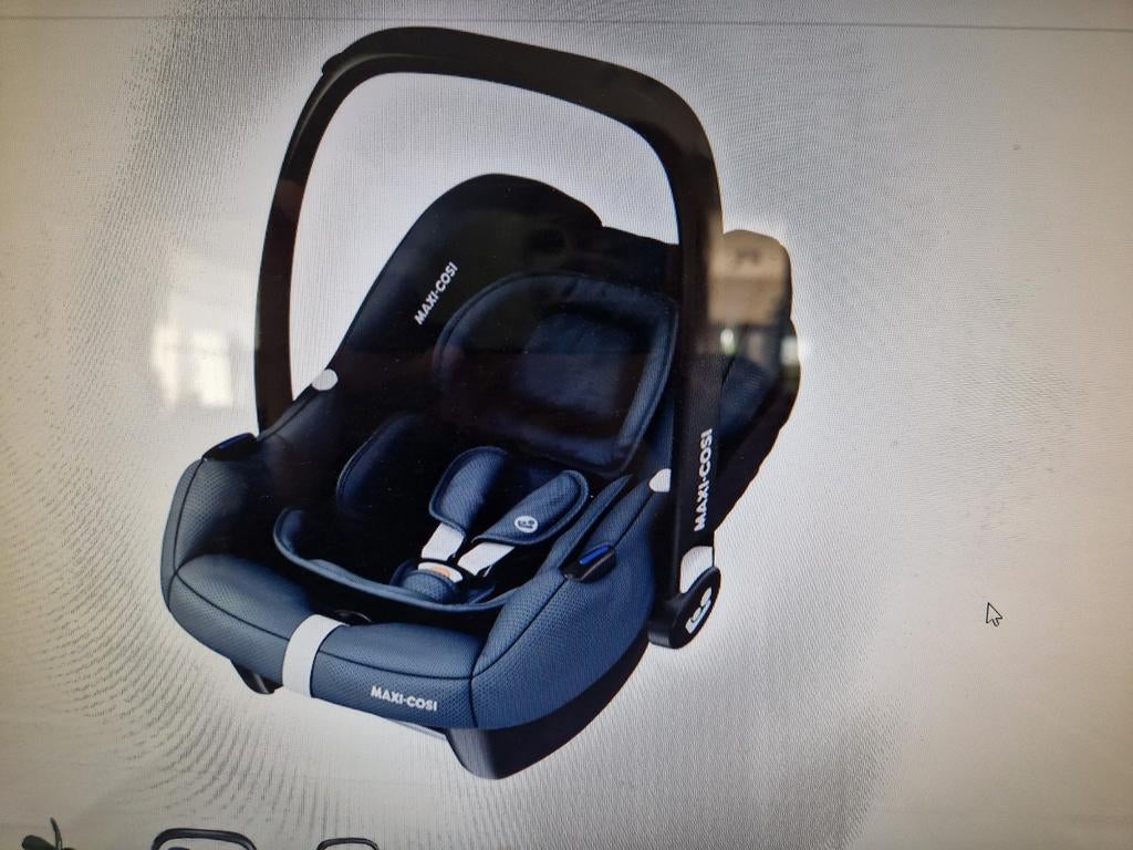 Maxi cosi cabriofix i Size autostoeltje essential graphite, Ophalen, Autogordel of Isofix, Nieuw, Zijbescherming