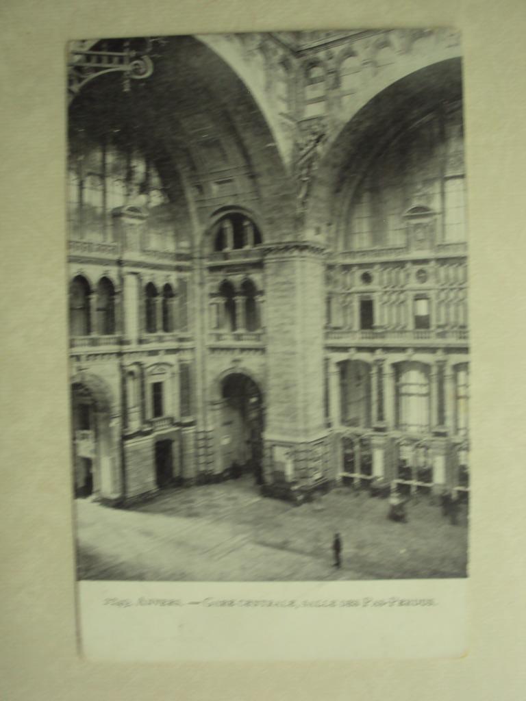 53255 - ANVERS - GARE CENTRALE - SALLE DES PAS-PERDUS, Envoi