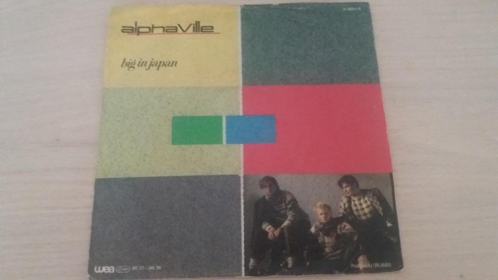 Disque vinyl 45 tours alphaville big in japan, Ophalen of Verzenden, Zo goed als nieuw, Overige genres