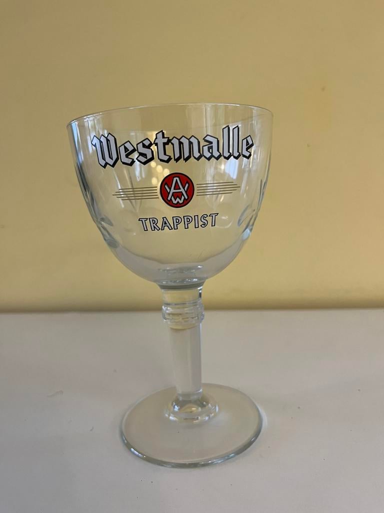 Westmalle glas 33 cl, Ophalen of Verzenden, Zo goed als nieuw