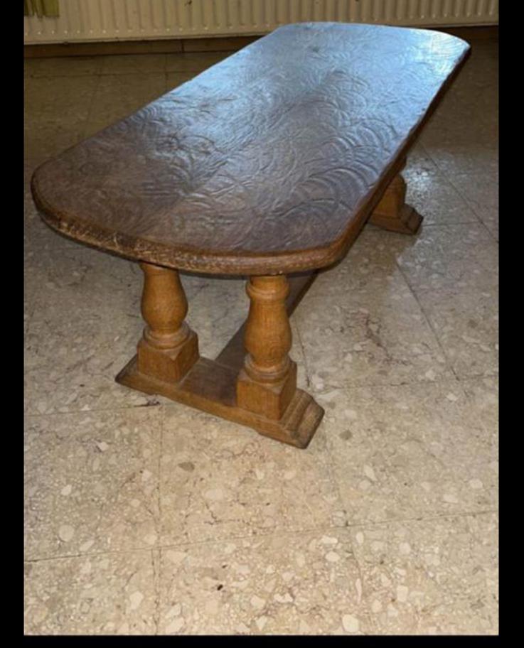 Table de salon, Ophalen, Gebruikt, Ovaal, Eikenhout