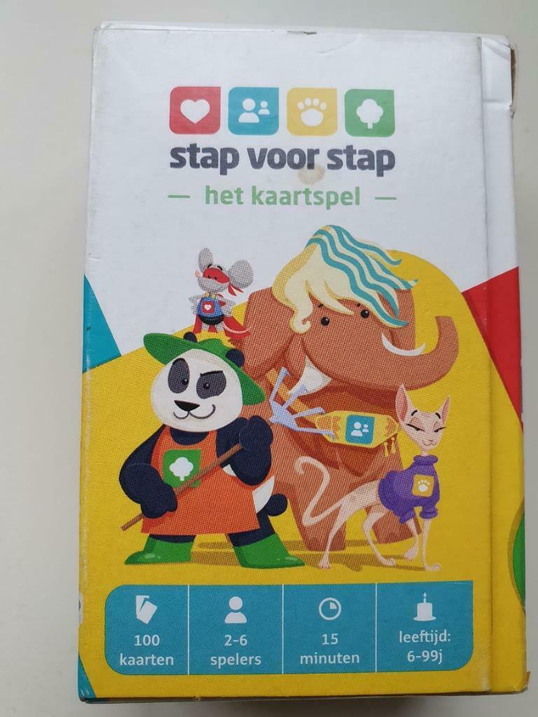 Vintage jeu de carte stap voor stap pour enfant, Enlèvement ou Envoi, Neuf, Découverte