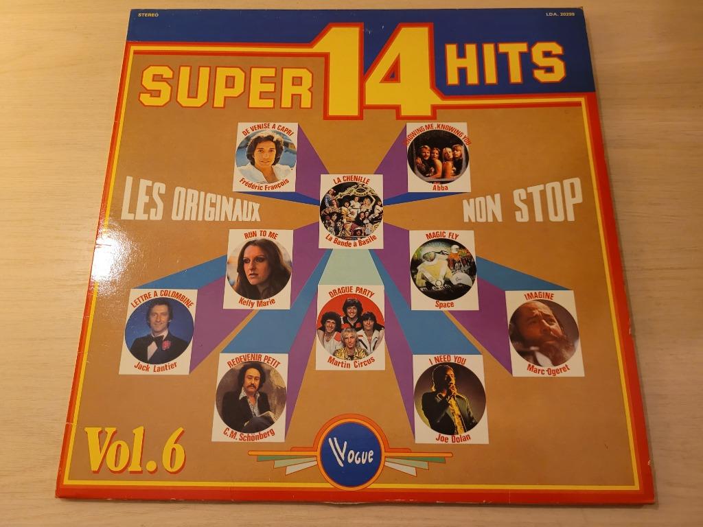 Disque vinyl 33 tours super 14 hits vol 6, CD & DVD, Vinyles | Compilations, Enlèvement ou Envoi, Comme neuf