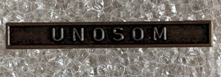 Medal Slide UNOSOM ( Buitenlandse Missie ) Somalie, Verzamelen, Verzenden
