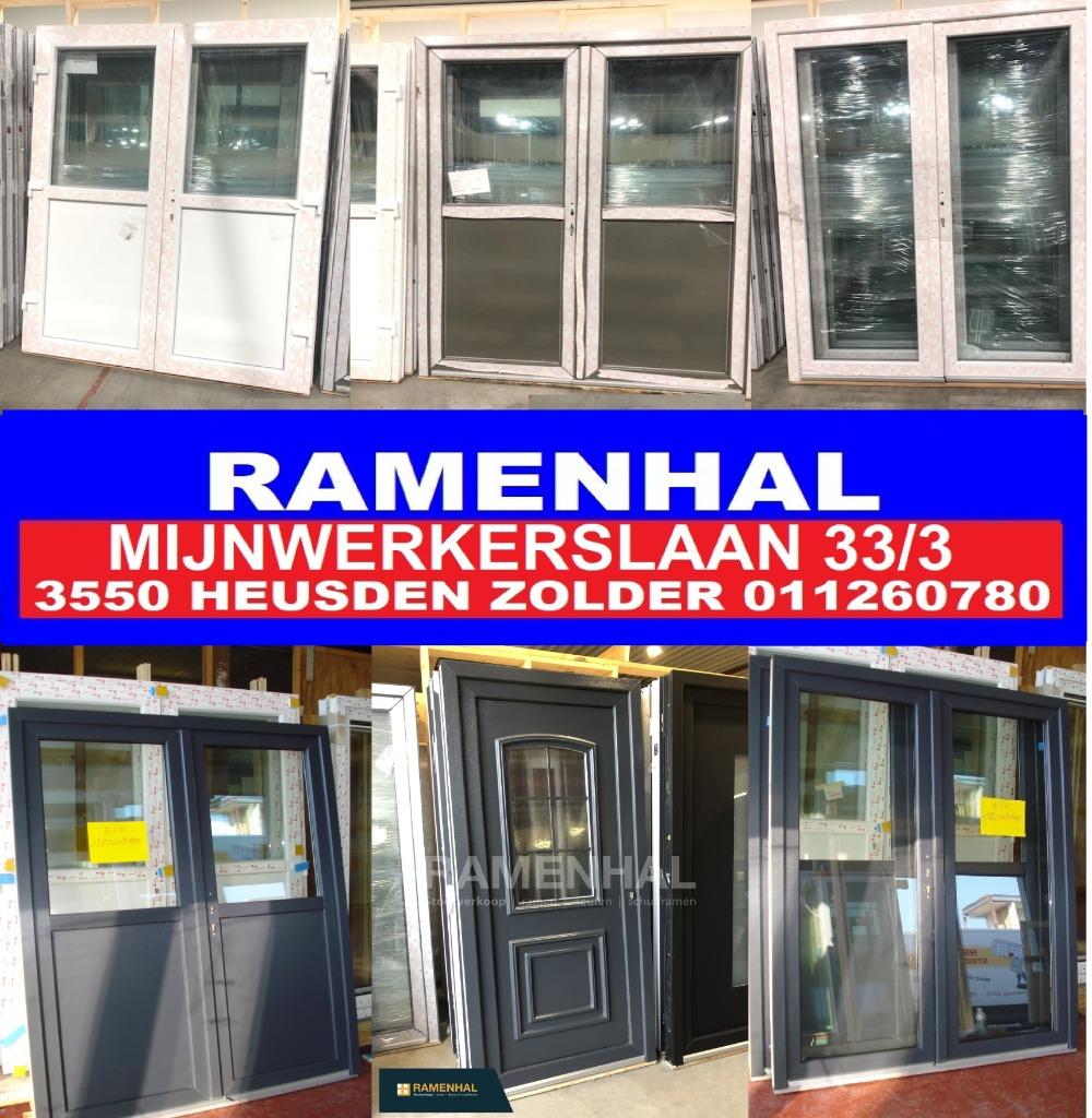 Grootste stockverkoop ooit, 10.000 ramen, deuren, schuifraam, Kunststof, Nieuw, Ophalen of Verzenden, Inclusief glas