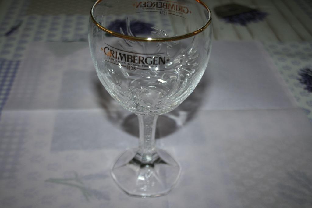 verre Grimbergen édition spécial anniversaire, Enlèvement, Comme neuf, Verre ou Verres, Autres marques