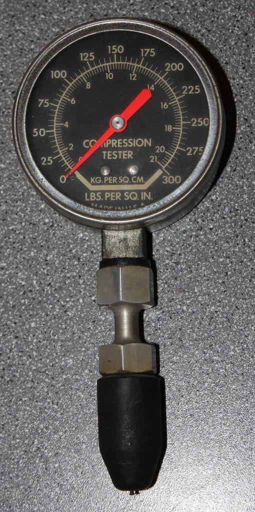 Compressietester, Ophalen, Gebruikt