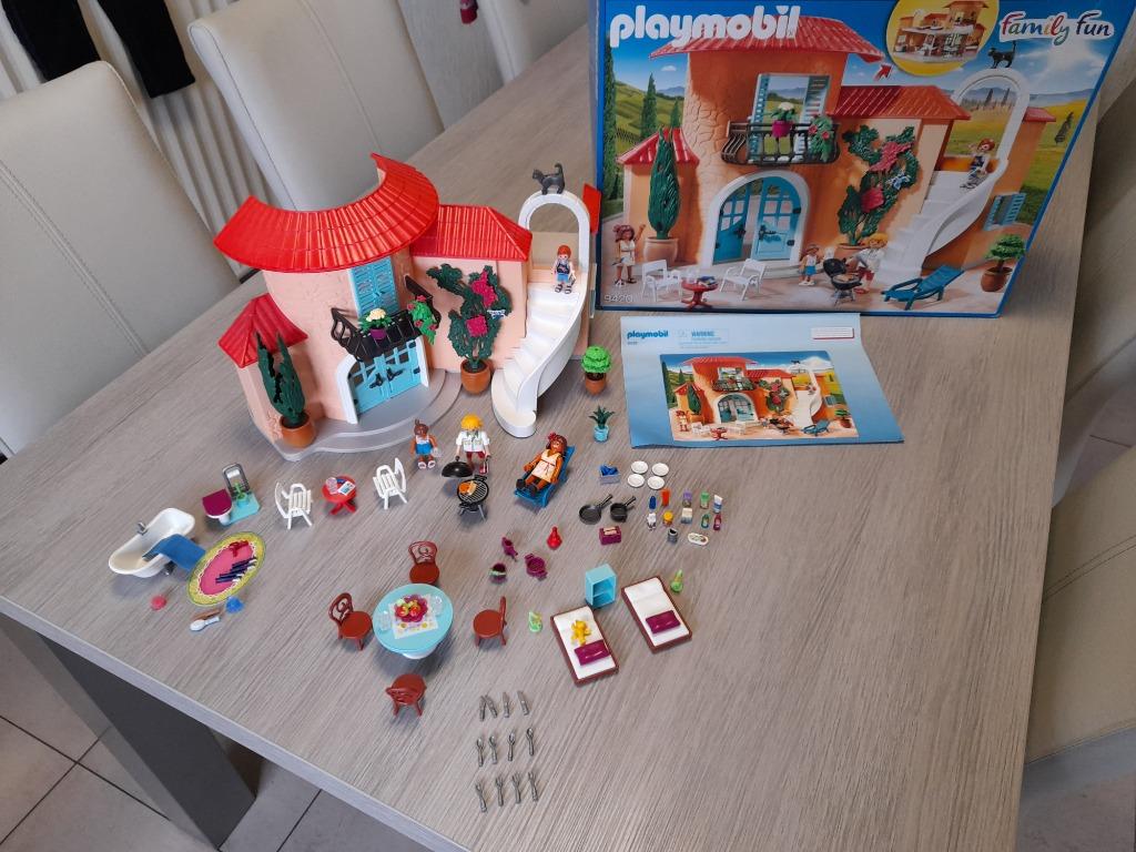 PLAYMOBIL Family Fun Vakantievilla 9420, Enlèvement ou Envoi, Comme neuf, Ensemble complet