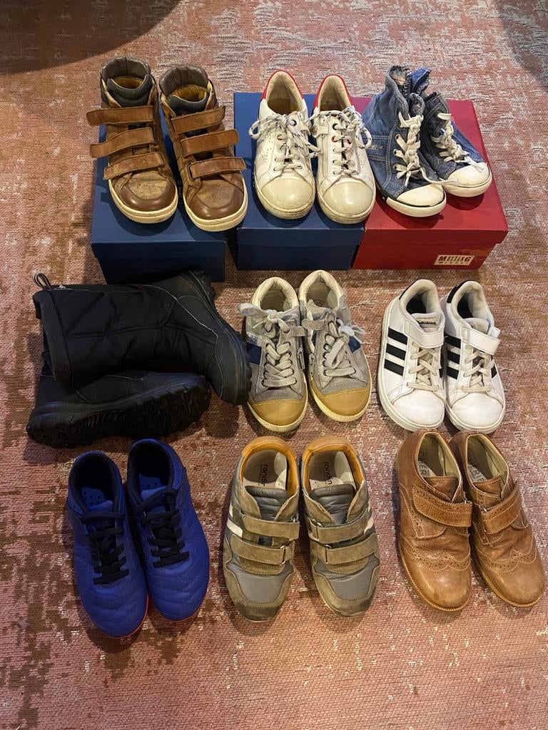Jongensschoenen maat 30: Zecchino d’Oro, Chérie, Adidas etc, Ophalen, Zo goed als nieuw, Schoentjes