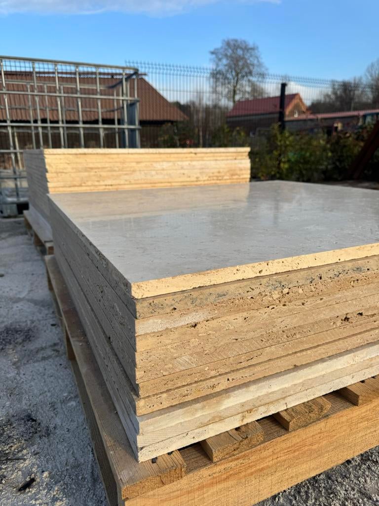 Travertin, Tuin en Terras, Ophalen, Nieuw