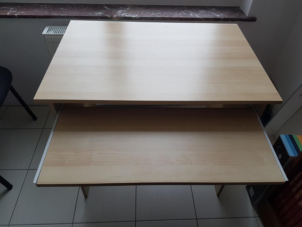 Petit bureau ordinateur, Maison & Meubles, Armoires | Meubles ordinateur, Utilisé, Chêne, Enlèvement