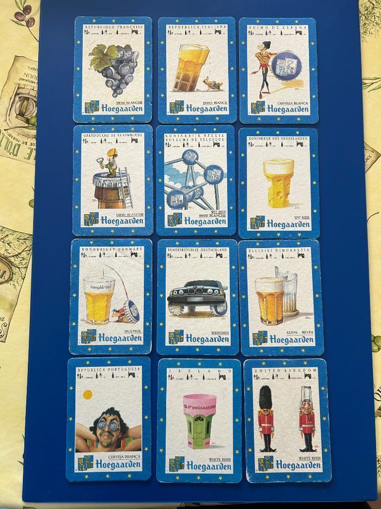 Reeks van 12 bierviltjes Hoegaarden, Enlèvement ou Envoi