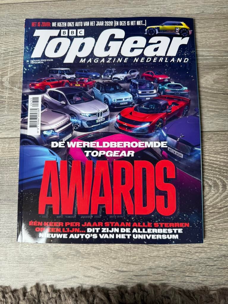 TopGear januari 2026, Algemeen, Nieuw, Diverse auteurs, Ophalen of Verzenden