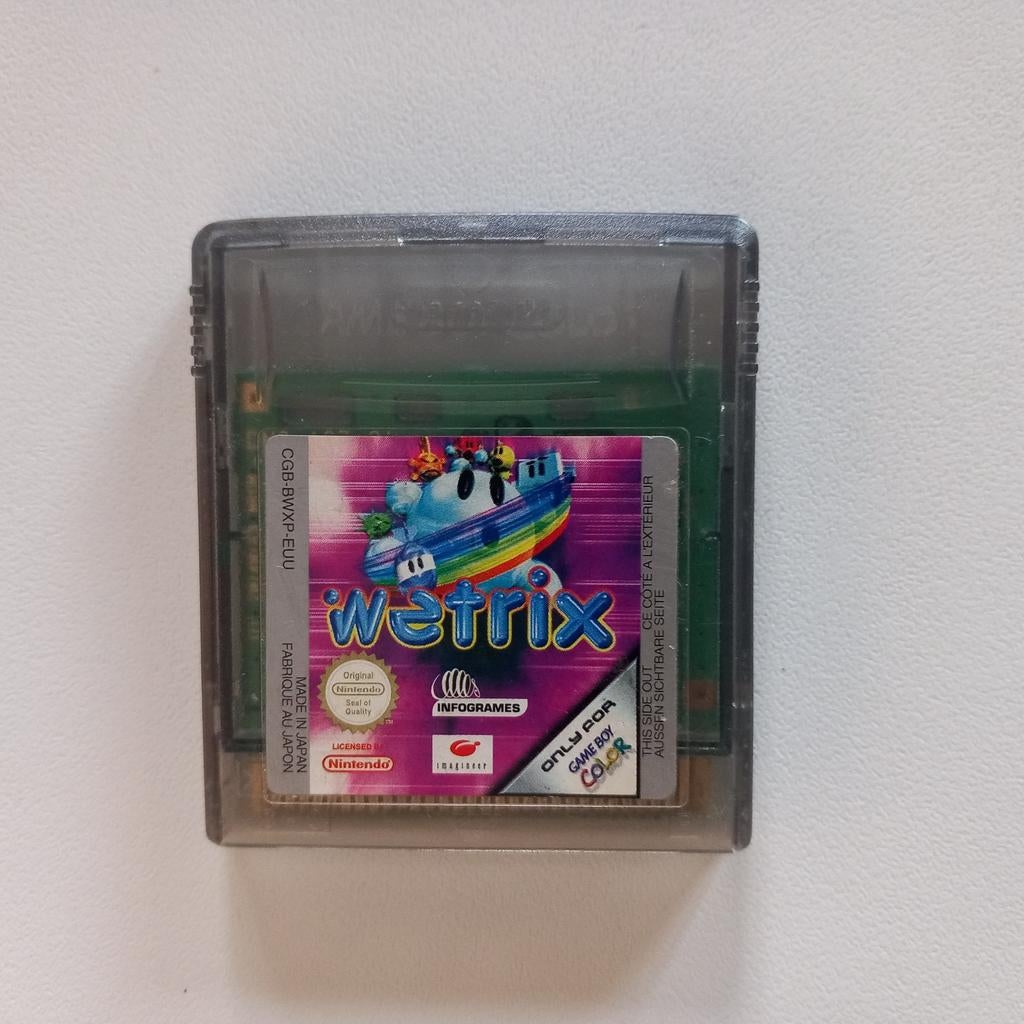 Wetrix Nintendo gameboy color, Games en Spelcomputers, Ophalen of Verzenden, Zo goed als nieuw