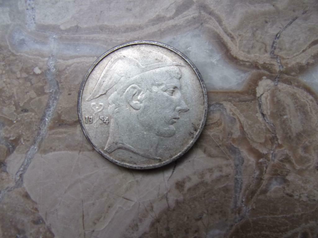 20 francs - Prince Charles - type Mercure fr 1954, Enlèvement ou Envoi, Belgique, Monnaie en vrac, Argent