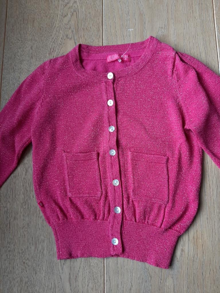 Vestje roze met glitter NIEUW, Ophalen
