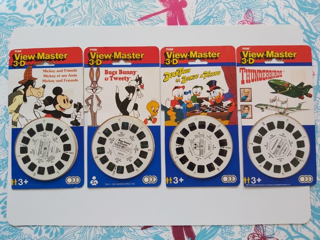 Lot - Viewmaster 3-D schijven merk Tyco, Ophalen of Verzenden