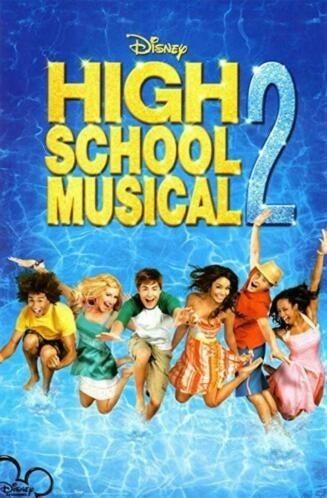 Poster High School Musical 2, Enlèvement ou Envoi, Comme neuf