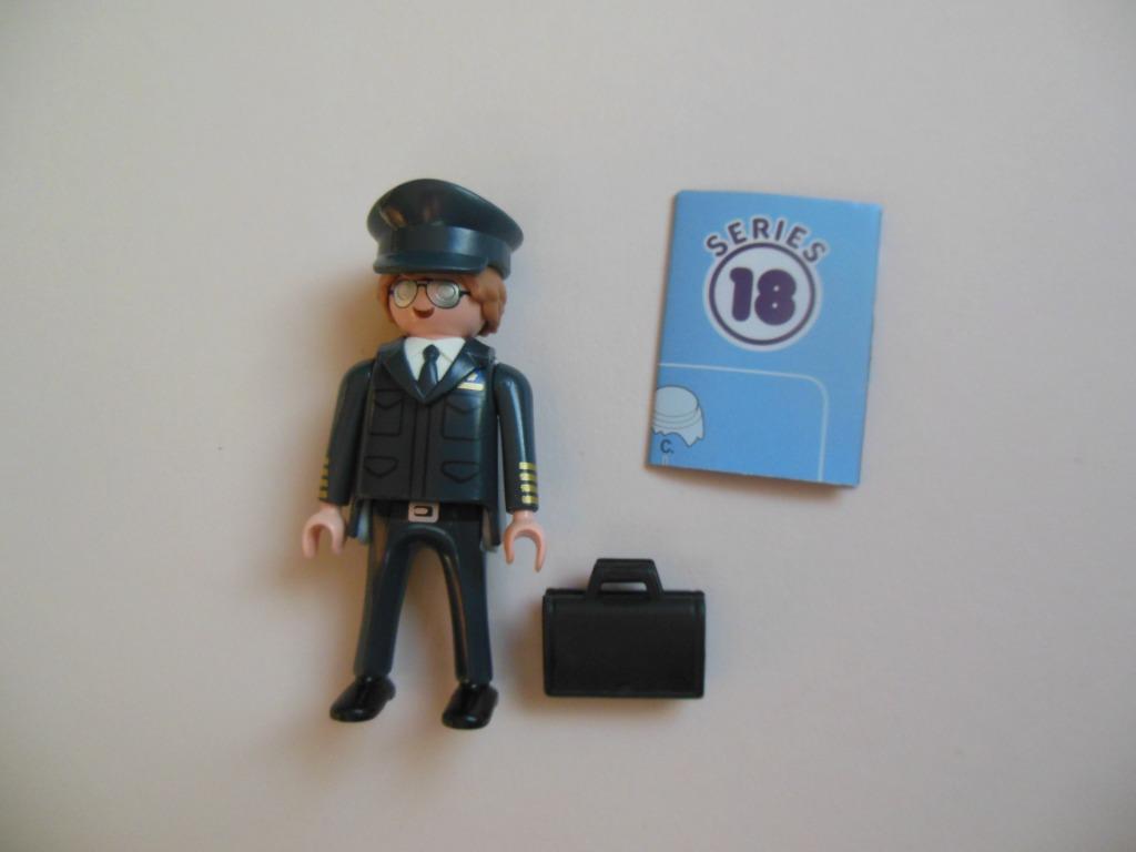Playmobil poppetje - Piloot (uit serie 18), Kinderen en Baby's, Speelgoed | Playmobil, Ophalen of Verzenden, Nieuw