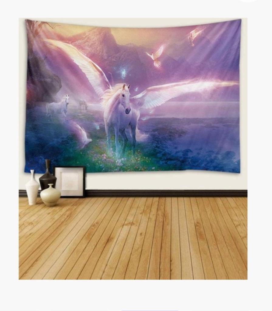 Wandkleed unicorn, Huis en Inrichting, Ophalen, Nieuw