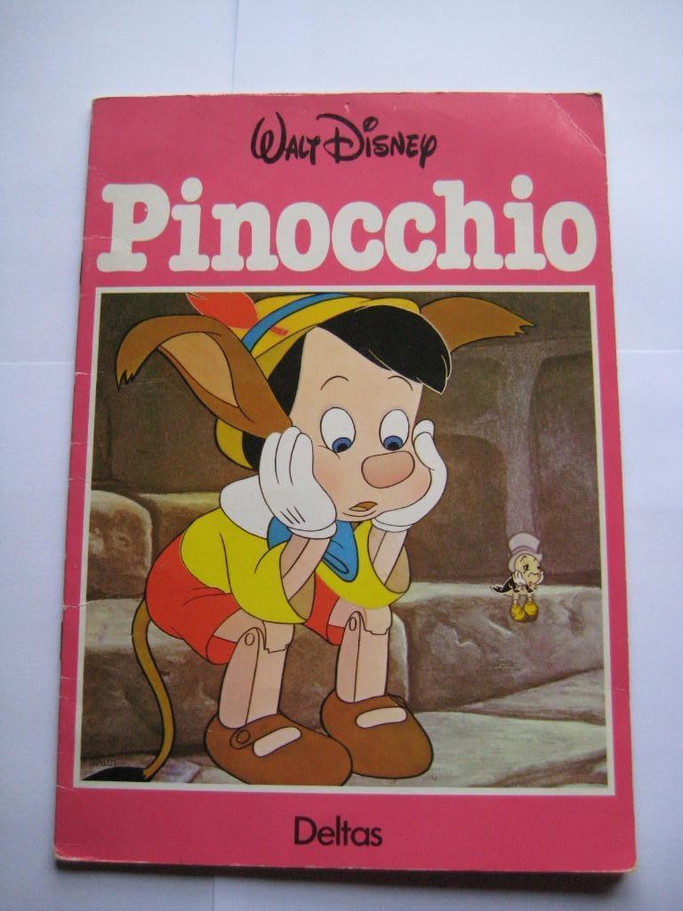 Boekje Pinocchio - Walt Disney (Vintage), Ophalen of Verzenden, Gelezen, Walt Disney, Sprookjes