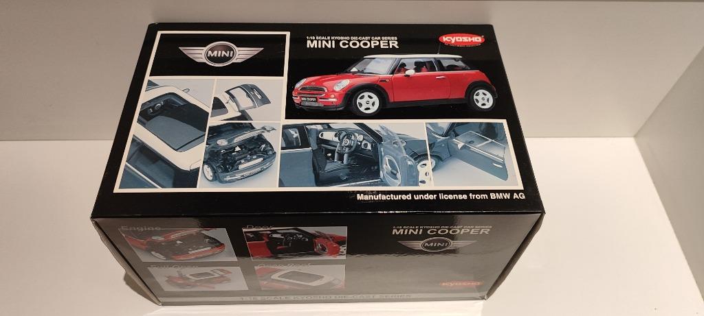 Schaalmodel 1/18 Kyosho Mini Cooper 08553R OVP, Ophalen, Zo goed als nieuw, Auto, Kyosho