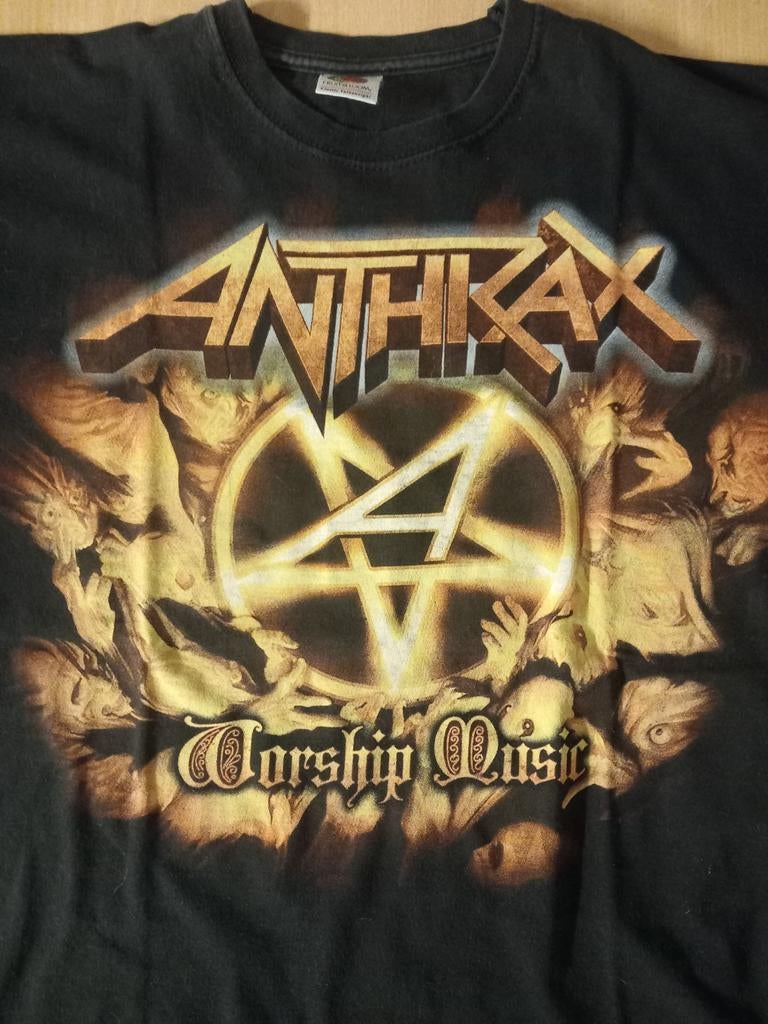 T shirt anthrax maat M, Enlèvement ou Envoi, Porté, Taille 48/50 (M)