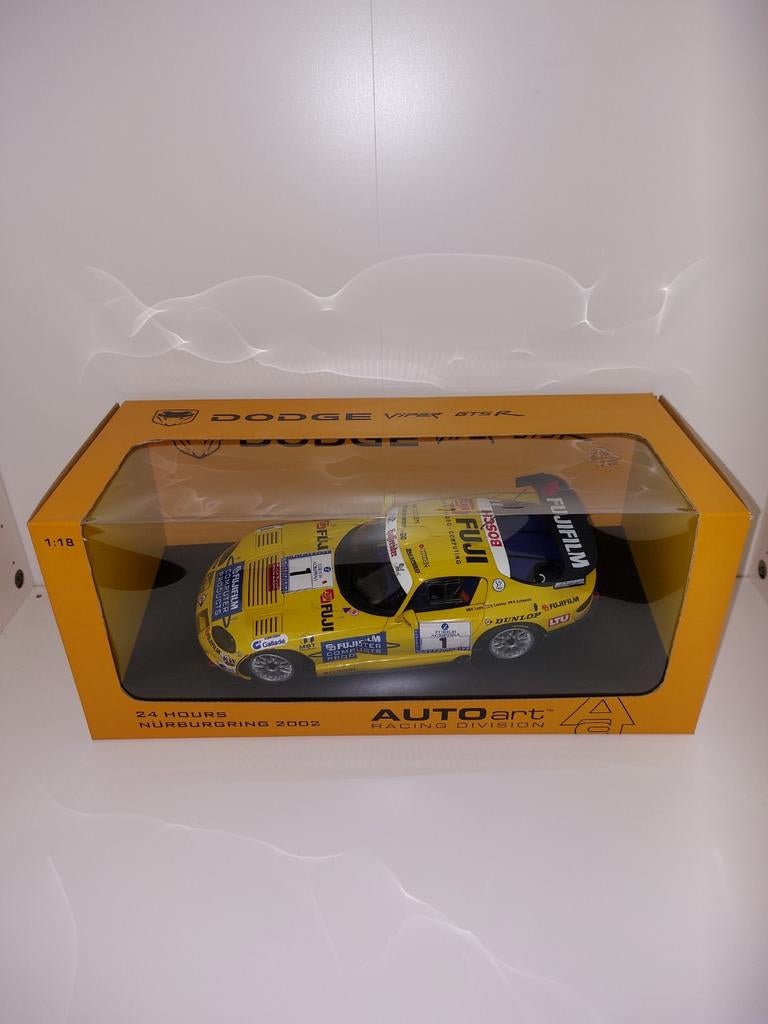 Dodge viper gts-r fujifilm #1, Ophalen, Zo goed als nieuw, Autoart
