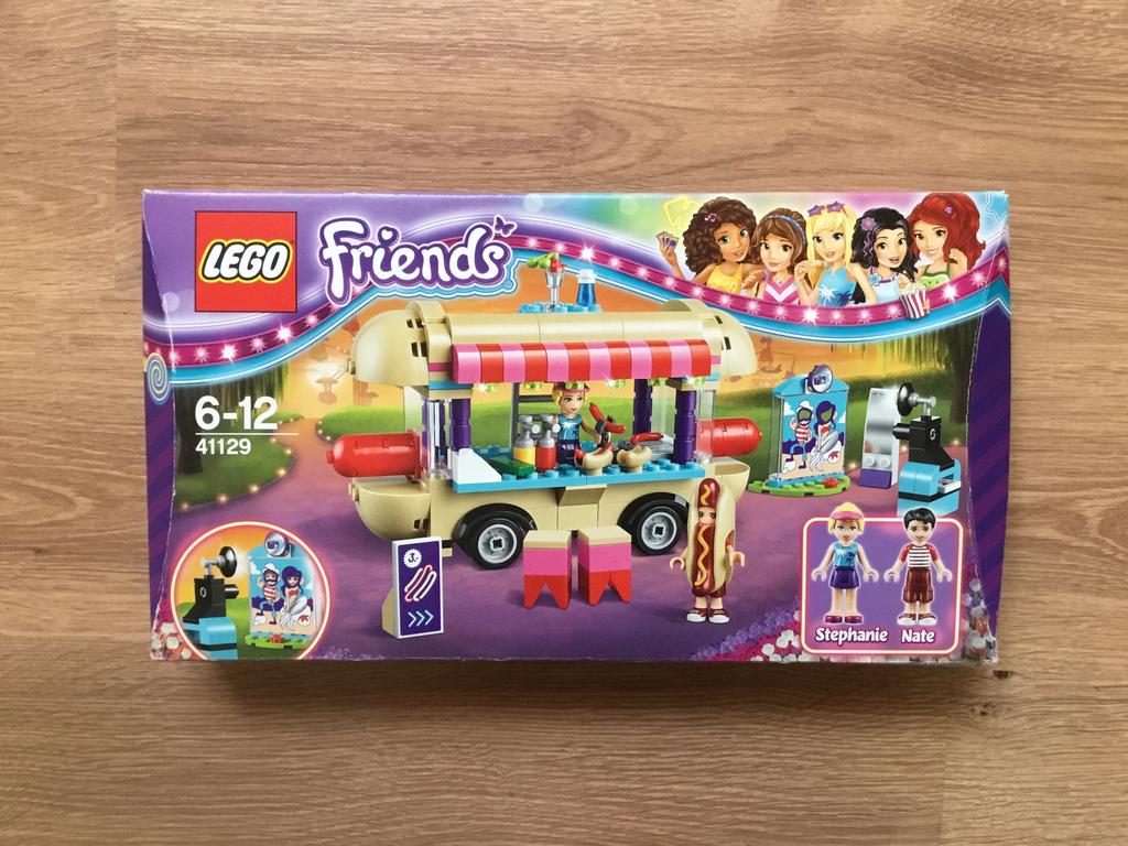 LEGO FRIENDS 41129 la camionnette a hot dogs., Enlèvement ou Envoi, Comme neuf, Ensemble complet, Lego