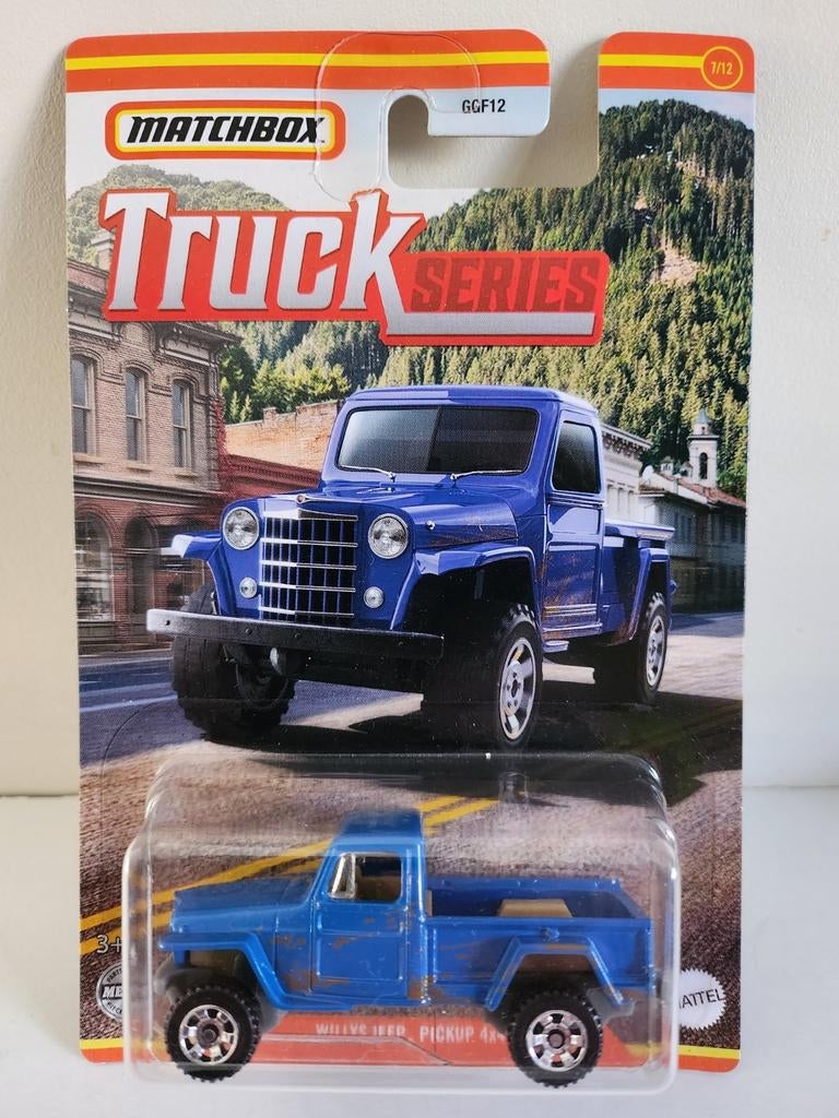 Matchbox Truck Series Willy's Jeep Pickup 4x4 (2021), Ophalen of Verzenden, Nieuw