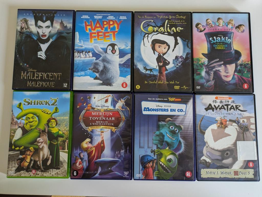 DVD's voor kinderen - titels in omschrijving, À partir de 6 ans, Enlèvement ou Envoi, Comme neuf, Film