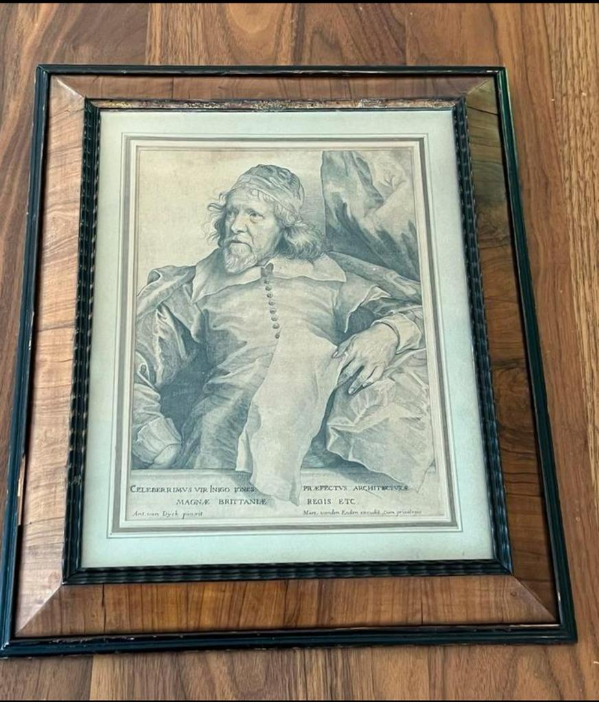 Antoon Van Dyck ( İnigo Jones ) Etsen, Ophalen