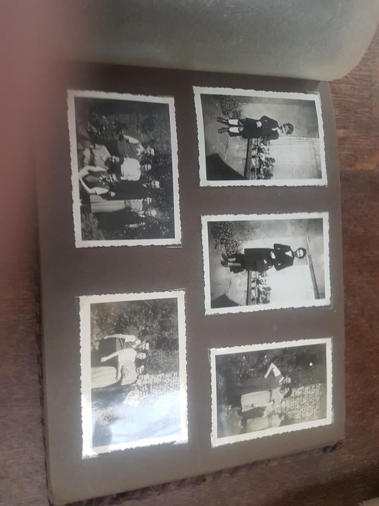 Album avec de vieilles photos de famille, Collections, Enlèvement