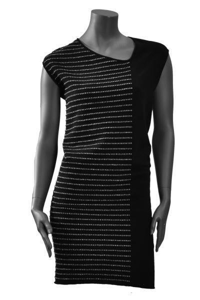 Robe noir et argenté Sarah Pacini neuve, Sarah pacini, Enlèvement ou Envoi, Neuf, Noir