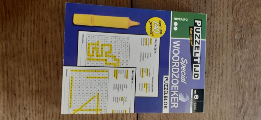 Puzzelboek woordzoeker nieuw, Ophalen of Verzenden, Nieuw, Puzzelboek