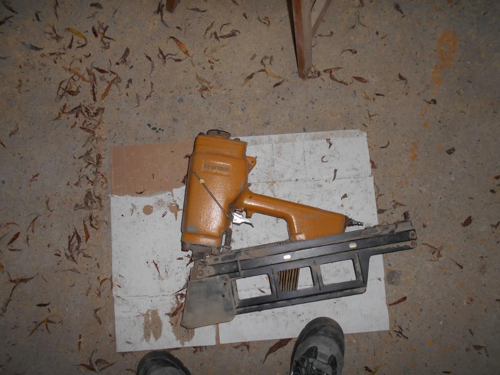 pneumatisch nagelmachine, Doe-het-zelf en Bouw, Ophalen, Gebruikt