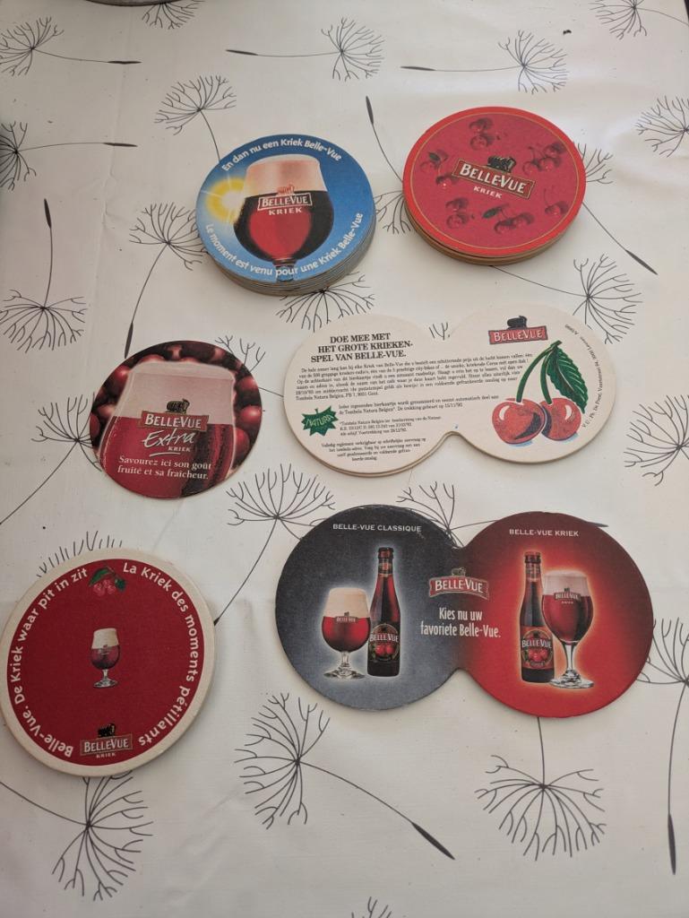 Belle vue kriek, Enlèvement ou Envoi, Comme neuf, Sous-bock