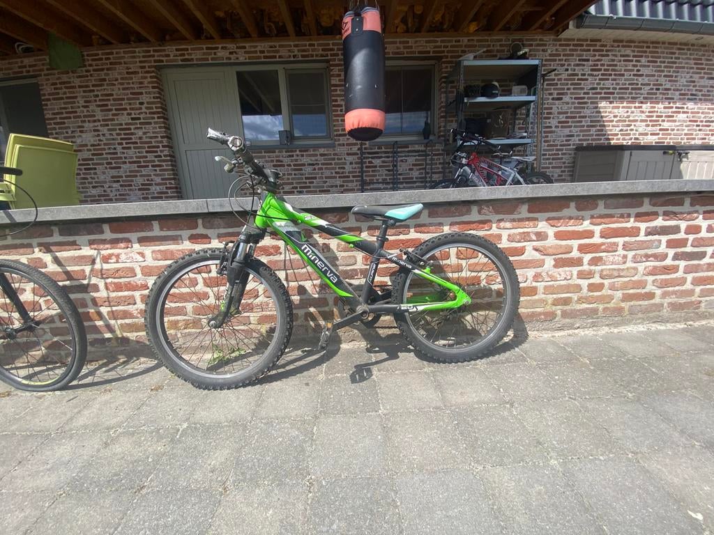 1 kinder bmx fietsen / minerva en radio, Fietsen en Brommers, Ophalen, Aluminium, Minerva, 16 tot 20 inch