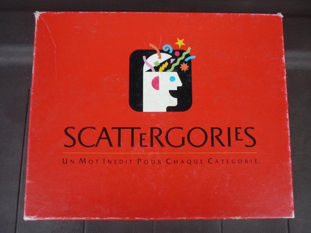 Jeu de société - Scattergories - MB, Hobby & Loisirs créatifs, Jeux de société | Jeux de plateau, Utilisé, Enlèvement ou Envoi
