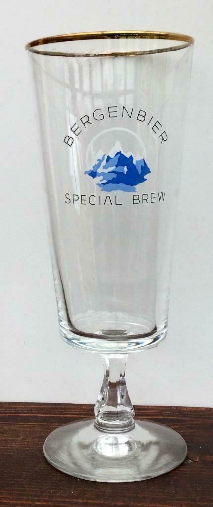 bier brouwerij glas Aalst Zeeberg bergenbier op voet special, Verzamelen, Ophalen of Verzenden, Zo goed als nieuw