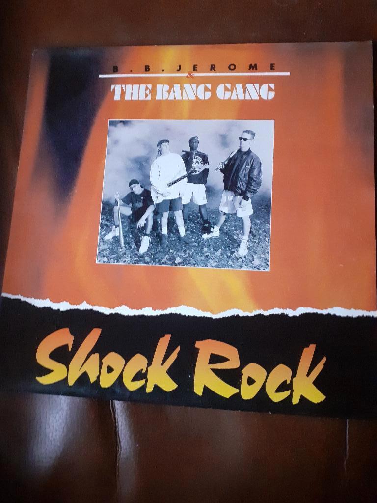 45T B.B. Jerome & Bang Gang : Shock rock (Belpop), Enlèvement ou Envoi
