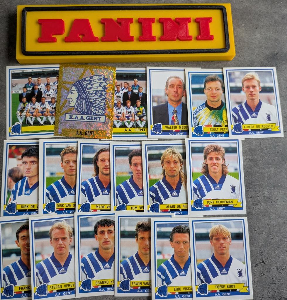 PANINI FOOTBALL 94 18 STICKERS 1994 AA GENT LA GANTOISE, Verzenden, Nieuw