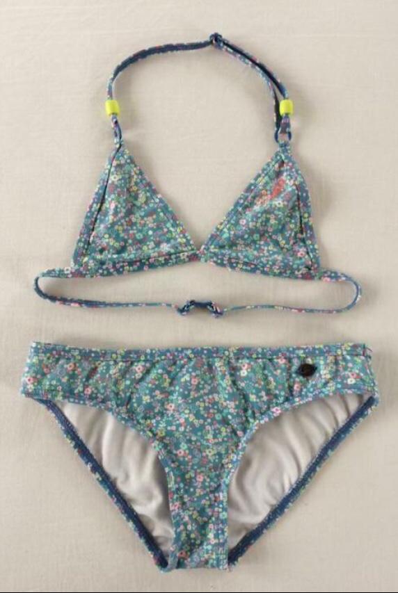 bikini Protest 128 fleurs bleues, Taille 128, Utilisé, Ensemble de bikini, Fille