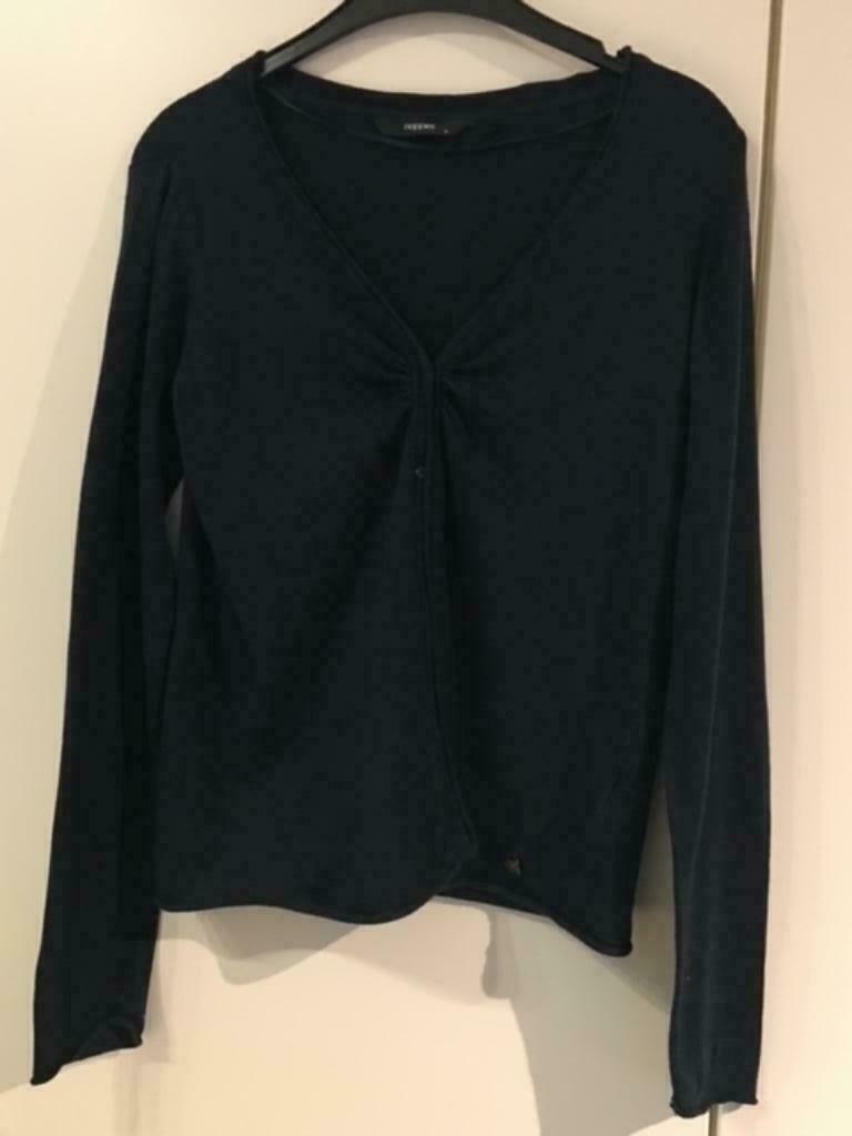 Donkerblauwe zwangerschapscardigan Noppies maat XL, Kleding | Dames, Blauw, Trui of Vest, Maat 46/48 (XL) of groter, Ophalen of Verzenden