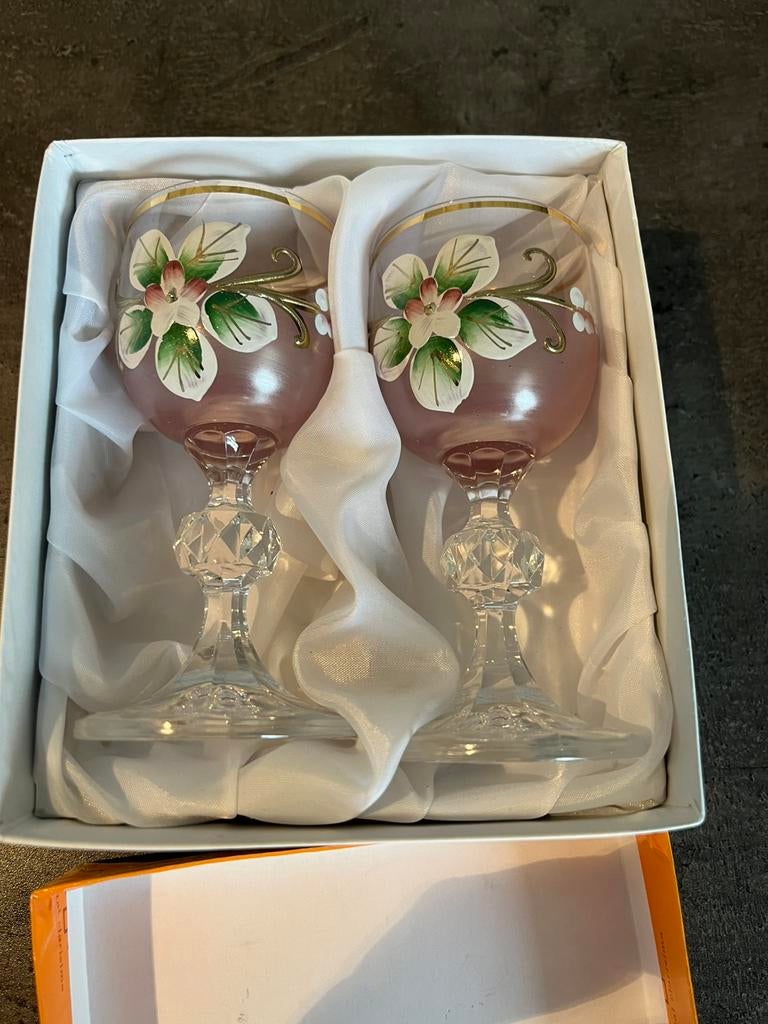 Nieuwe crystal clarisima shotglaasjes, Verzamelen, Ophalen of Verzenden, Nieuw, Borrel- of Shotglas