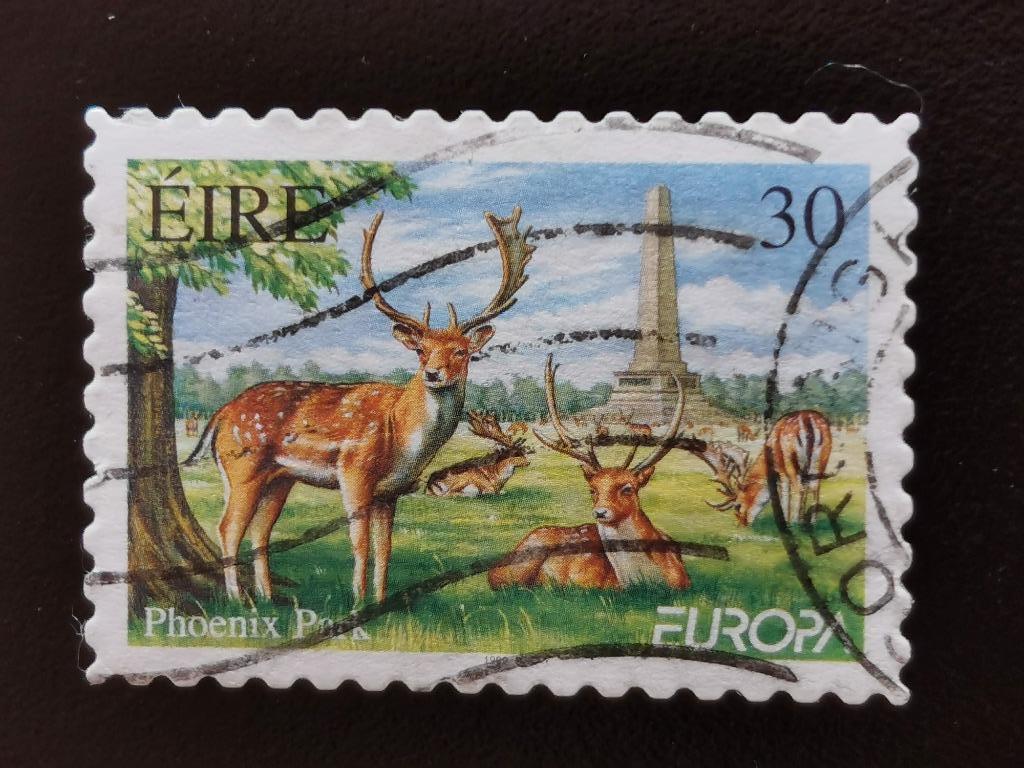 Ierland 1999 - Europa CEPT - natuur - vogels- herten, Ophalen of Verzenden, Ierland, Gestempeld